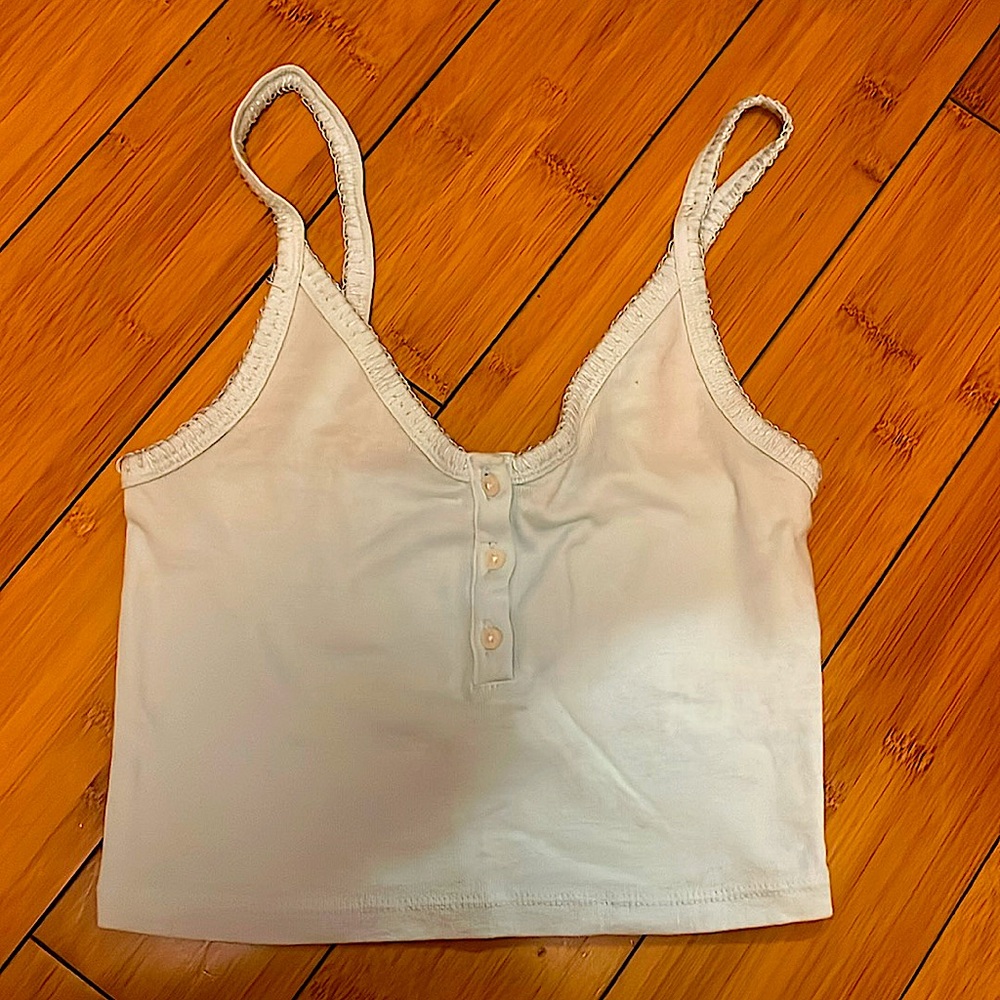 American Eagle light blue tank top